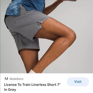 License to Train 7” shorts